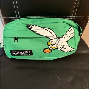 Mitchell & Ness Philadelphia Eagles Kelly Green Fanny Pack